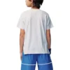 T-shirt à logo « White Blue »