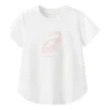T-shirt à logo « White Pink »