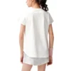 T-shirt à logo « White Pink »