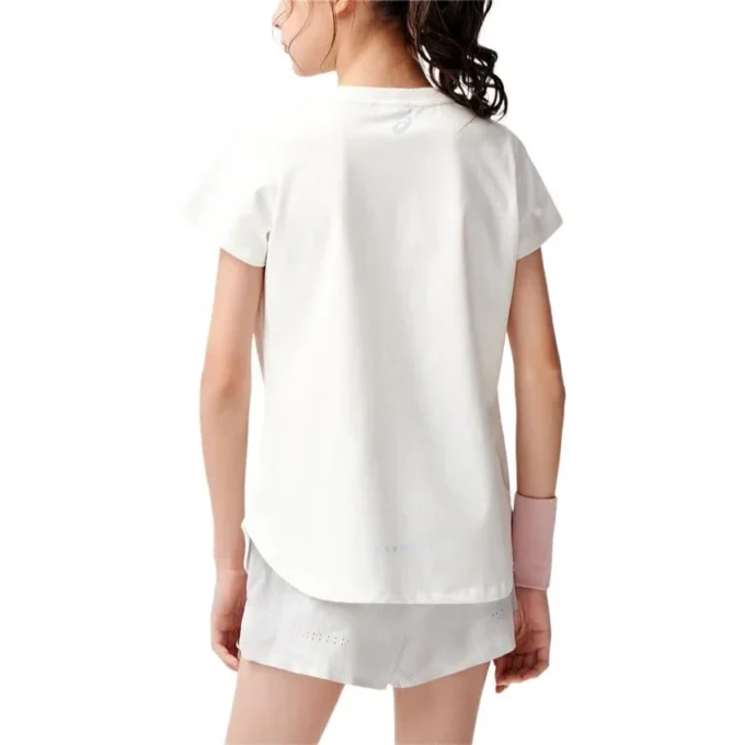 T-shirt à logo « White Pink »