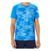 T-shirt à manches courtes A-I-M Dry Graphic « Electric Blue »