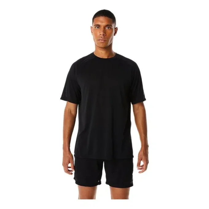 T-shirt à manches courtes Actibreeze Jacquard « Black »