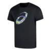 T-shirt à manches courtes avec logo en spirale « Noir »