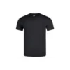 T-shirt à manches courtes avec logo en spirale « Noir »