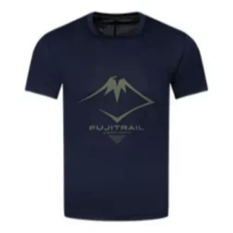 T-shirt à manches courtes avec logo Fujitrail « Navy »