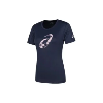 T-shirt à manches courtes avec motif en spirale, tailles asiatiques « Midnight »