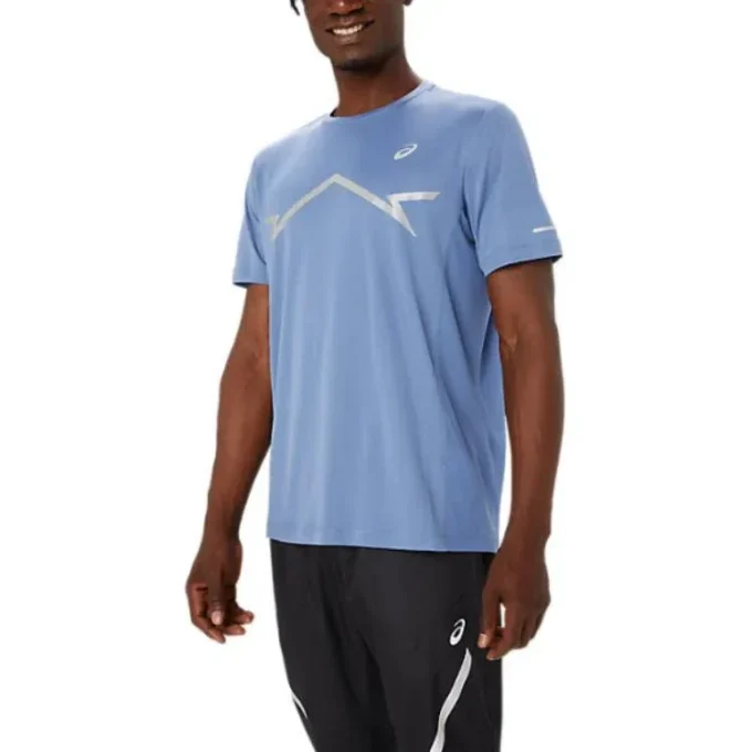 T-shirt à manches courtes Lite-Show avec logo « Sky Blue »