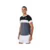 T-shirt à manches courtes Match « Gris Blanc Noir »