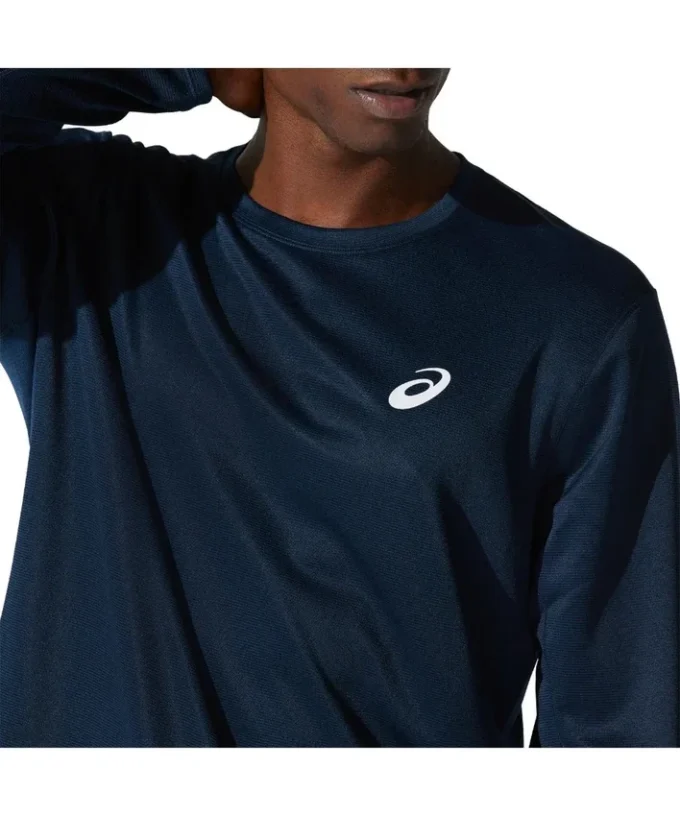 T-shirt à manches longues argenté « French Blue »