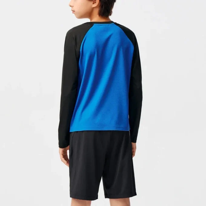 T-shirt à manches longues avec logo « Blue »