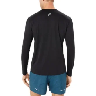 T-shirt à manches longues avec logo Fujitrail « Noir Jaune »