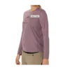 T-shirt à manches longues avec logo Fujitral « Dusty Mauve »