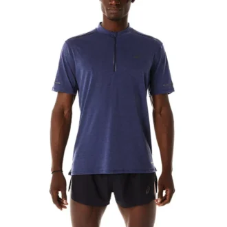 T-shirt Metarun 1/2 Zip « Indigo Blue »