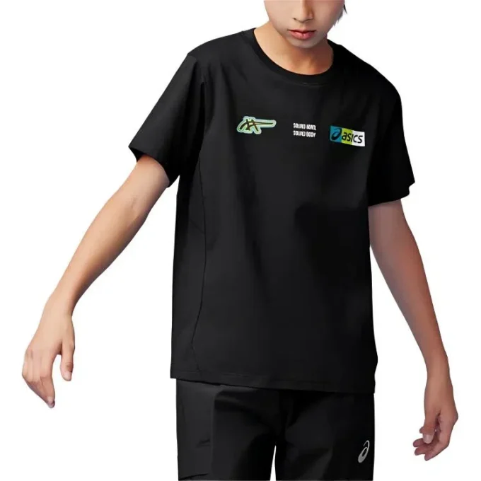 T-shirt multi-logos « Noir »