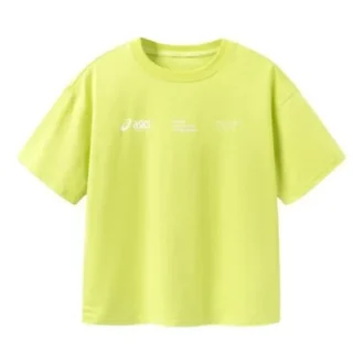 T-shirt multi-logos « Yellow White »