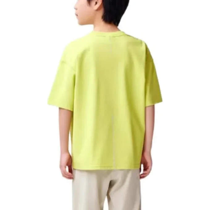 T-shirt multi-logos « Yellow White »