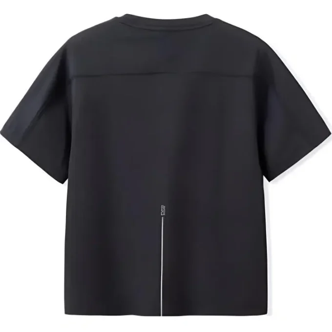 T-shirt à poche avec logo « Black »