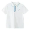 T-shirt polo « White Blue »