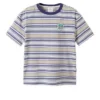 T-shirt rayé « Beige Blue »