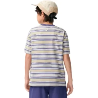 T-shirt rayé « Beige Blue »
