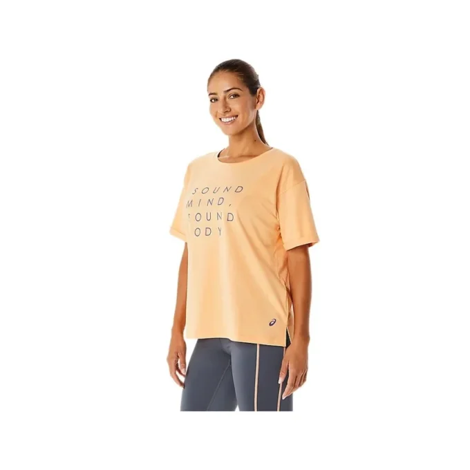 T-shirt Training Core Relaxed Graphic « Orange »
