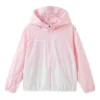 Veste à capuche « Rose Blanc »