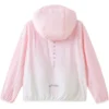 Veste à capuche « Rose Blanc »