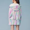 Veste colorée à manches chauve-souris « Multi-Color »