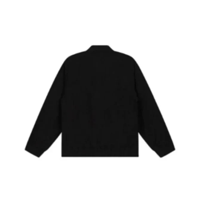 Veste de survêtement décontractée à revers « Noir »