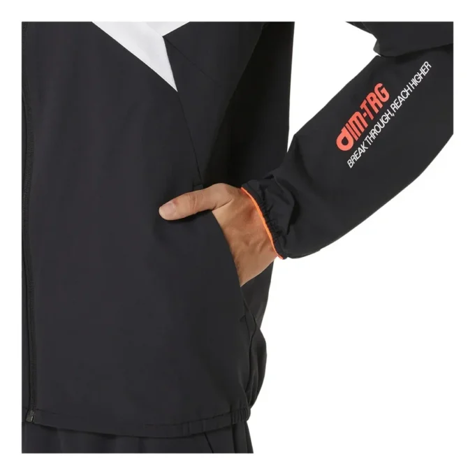 Veste en tissu extensible A-I-M « Black »
