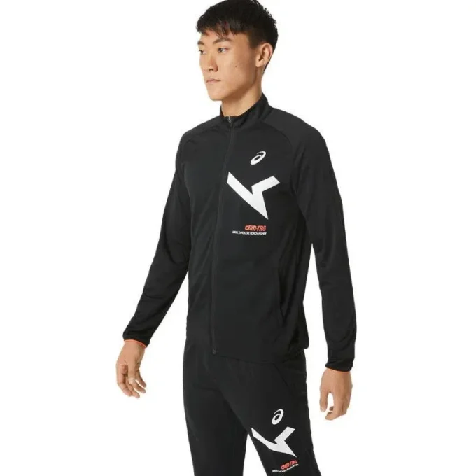 Veste en tricot extensible Aim Dry « Black »