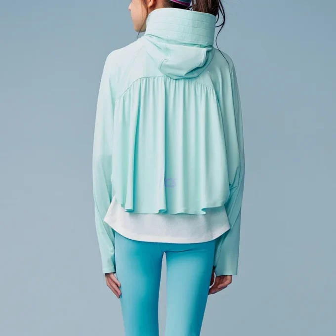Veste à manches chauve-souris « Lake Blue »
